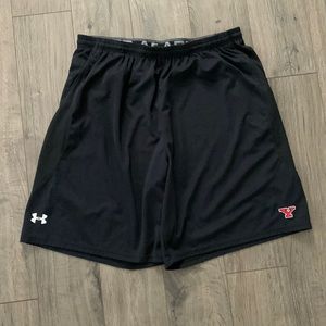 YSU UA Black gym shorts XXL - Pockets